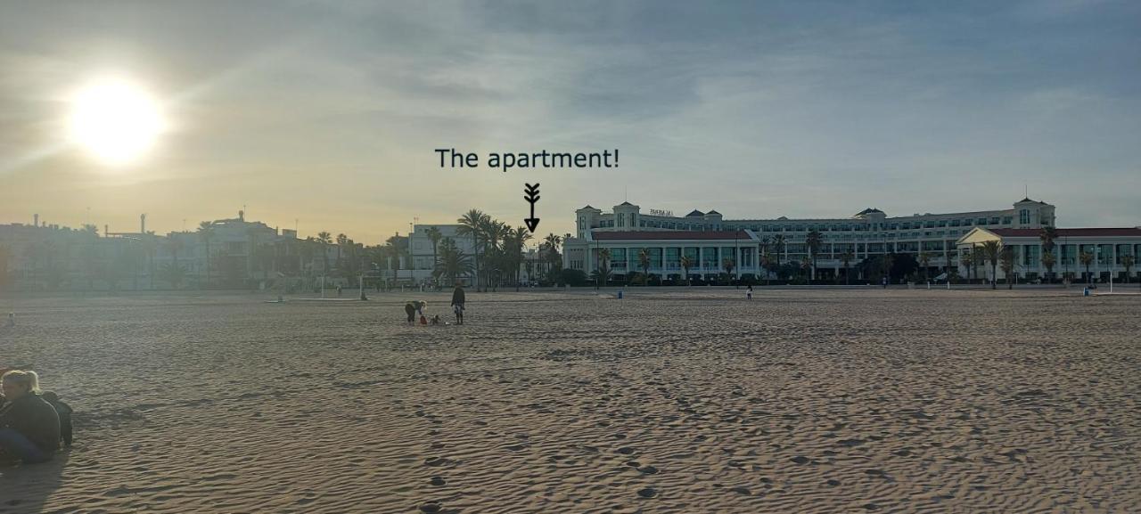 Apartamento Playa Valencia Beach Екстериор снимка
